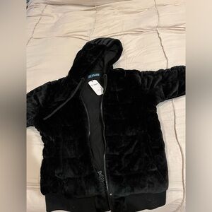 NWT WEIGHTED THERAHOODIE - MINKY DREAMY BLACK